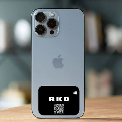 RKD LOGO TAPiTAG NFC QR MINICARD NFC-Enabled Digital Business Card