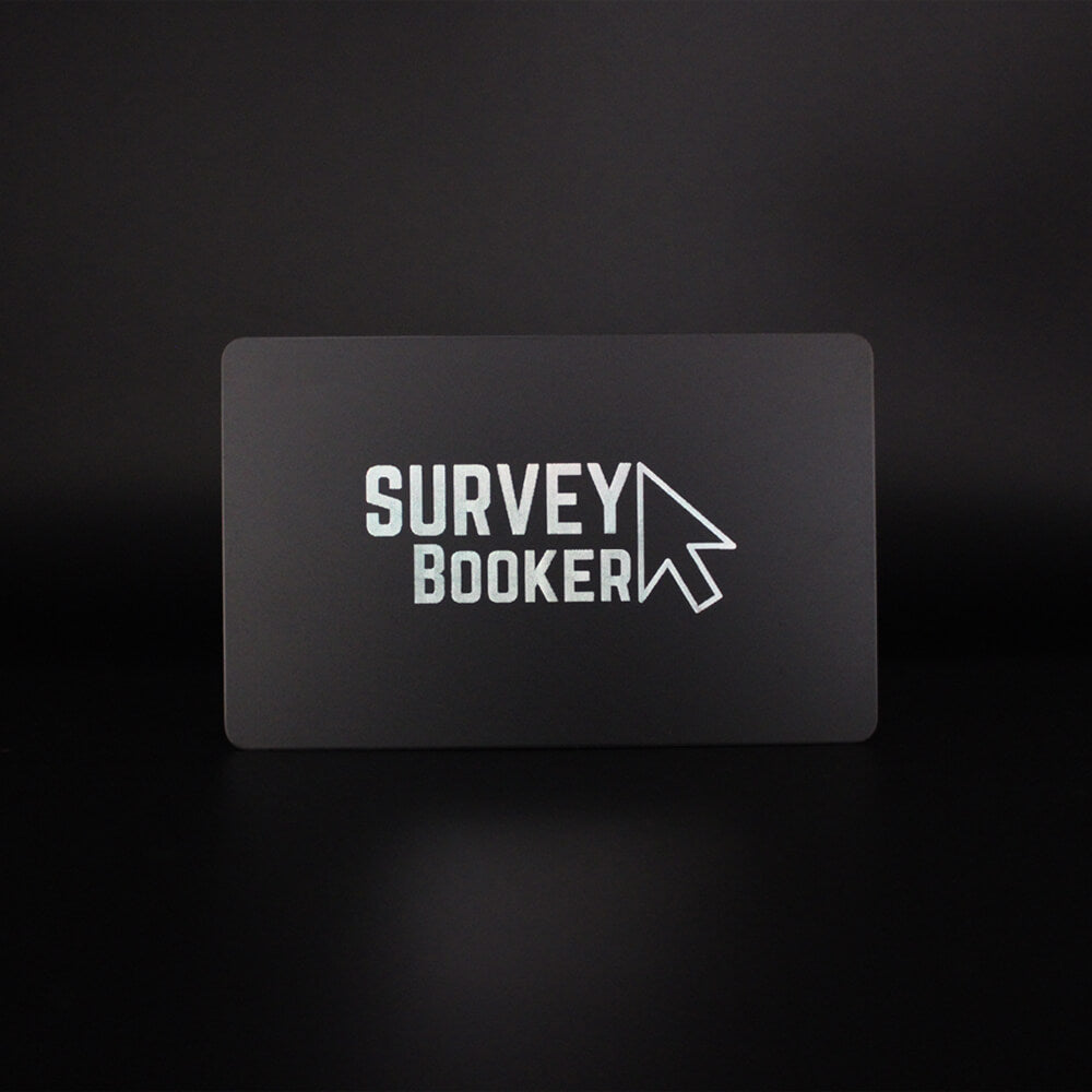 TAPiTAG Black Matte PVC NFC Business Cards