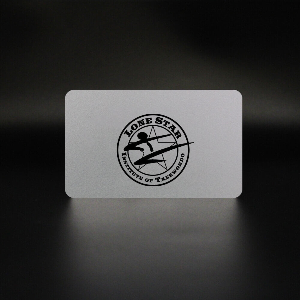  Personalized TAPiTAG sliver NFC PVC NFC-Enabled Digital Business Card