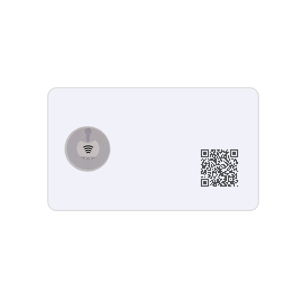 TAPiTAG NFC-Enabled Digital Business Card Transparent