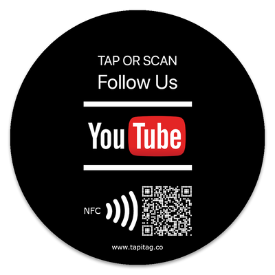 TAPiTAG youtube social media NFC tag 