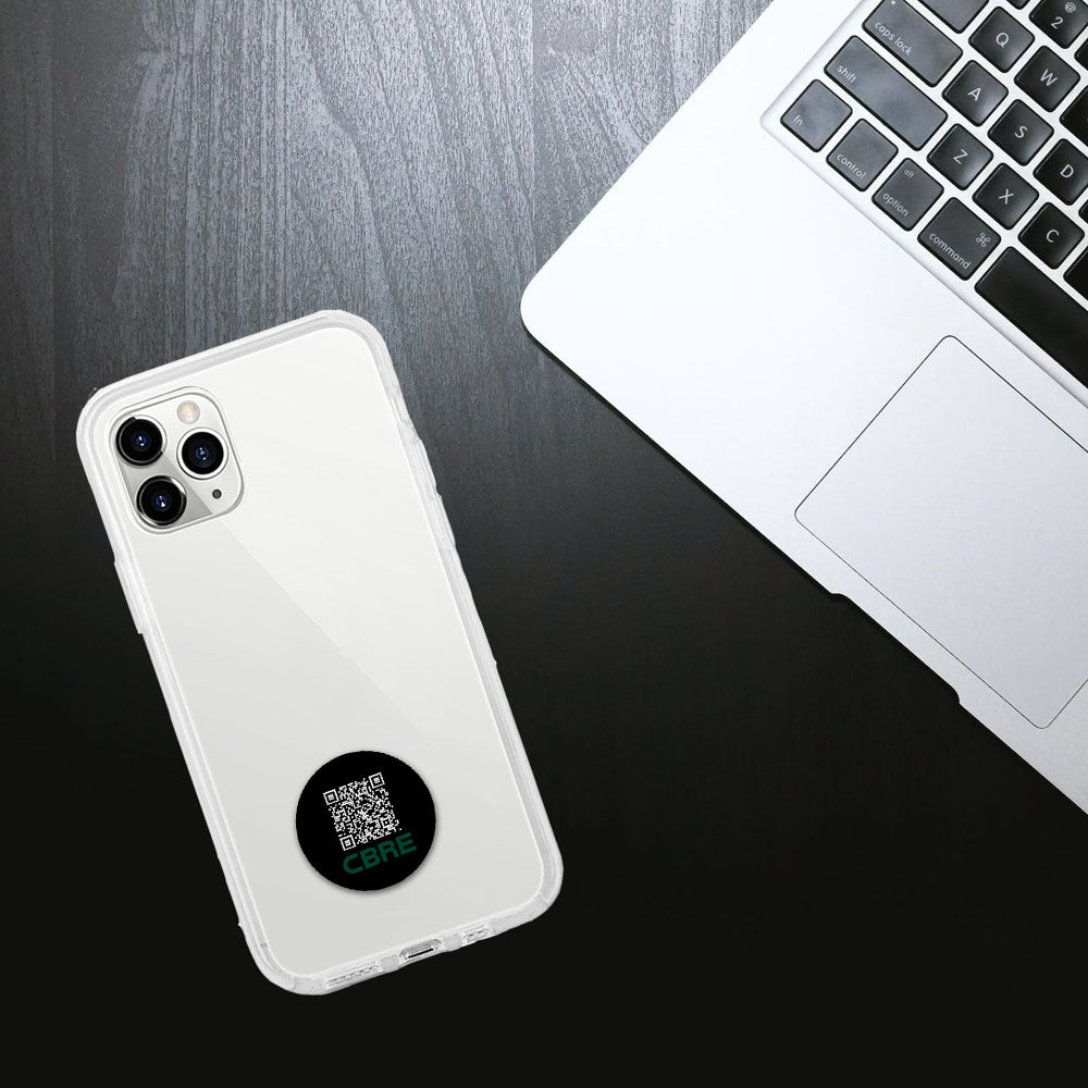 Tapi Tag Layout TAPiTAG NFC SLIM Phone Tag Black | TAPiTAG