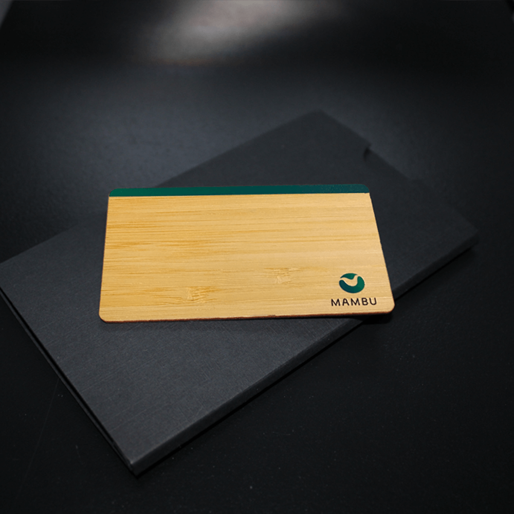 bamboo NFC Business Card